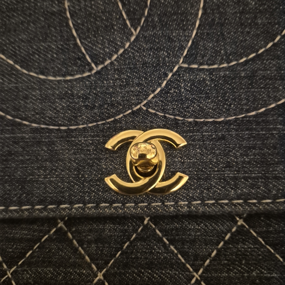 CHANEL Denim Blue Shoulder Bag - Picture 3 of 8